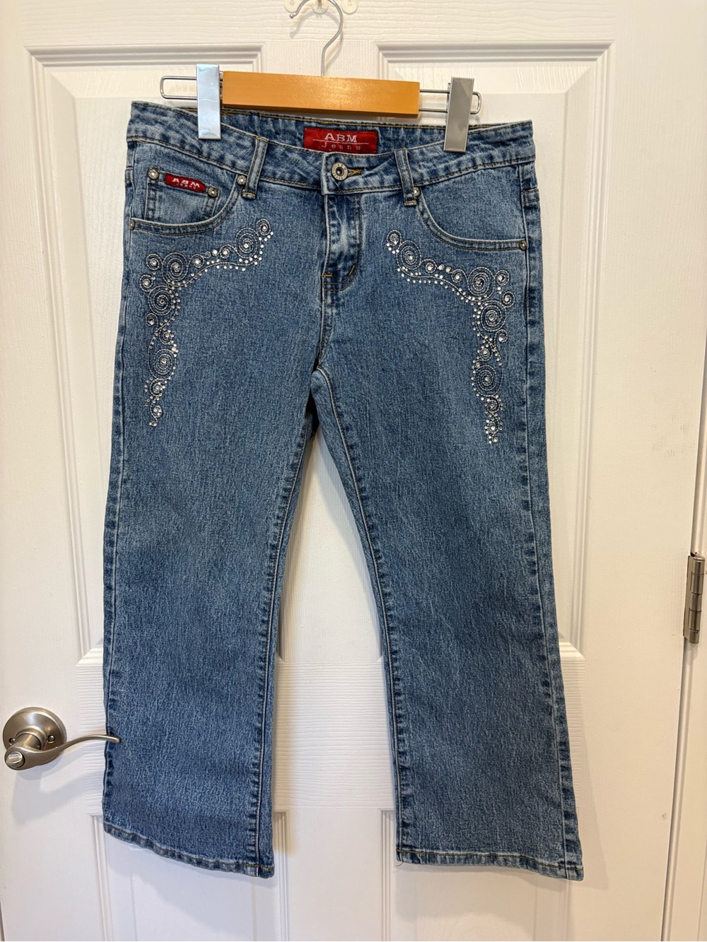 Vintage ABM Embellished Blue Women’s Jeans #1140